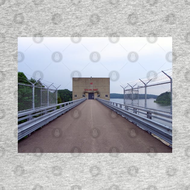 Bridge Perspective Photography Art, Waterway Dam Bridges by tamdevo1